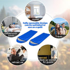 Macarrie 6 Pack Camping Sleeping Bags Bulk for Adults, 4 Season Cold Weather Sleeping Bag with Compression Sack Lightweight Waterproof Essential Gear for Backpacking Hiking Travel