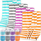 Sfee 2 in 1 Microfiber Oversized Beach Towel, Quick Dry Towel Travel Towel Camping Towel Super Absorbent Compact Lightweight Sports Gym Towels for Beach,Gym, Hiking, Pool, Backpacking, Bath, Yoga