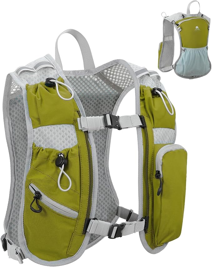 Running Vest for Women and Men, Hydration Running Backpack, Runners Vest, Hydration Vest for Walking, Marathon, Hiking