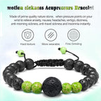 Hion Motion Sickness Bands Anti Nausea Acupressure Wristband Anti Nausea Bracelet for Motion Sickness and Morning Sickness（YC-SL-6PCS-TJ-1）