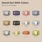 ACACIA Camping Tent, Pop Up Camping Tent with 8 Windows and Footprint, Waterproof Windproof Easy Setup Hub Tent for Family Camping, Hiking and Glamping