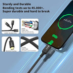 40Gbps USB 4.0 to USB C Cable for Thunderbolt 4 Cable 3.3ft USB4 Sync 8K/5K@60Hz Display Type C 240W Charging Compatible iPhone 15/16 Pro/Max GoogL/MacBook Pro/Air iPad Laptop Monitor(Black)