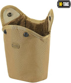 M-Tac MOLLE Canteen Pouch – Tactical Water Bottle Carrier, 600D PVC‑Coated Polyester, Fits 40 oz Canteens, MOLLE Backpack/Vest Attachment (Coyote)