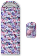 AILONEN Outer Space Astronaut Camping Sleeping Bags,Lightweight & Waterproof,3 Season Warm & Cool Weather,Cartoon Sleeping Bags for Kids,Boys Girls Travelling,Outdoors