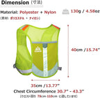 Azarxis Running Water Bottles Flask BPA Free Leakproof Hydration Vest Packs Waist Belt Replacement for Triathlon Marathon Hiking Cycling Climbing Runner