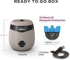 Thermacell E-Series Rechargeable Mosquito Repeller with 20’ Mosquito Protection Zone; Bug Spray Alternative; Scent Free