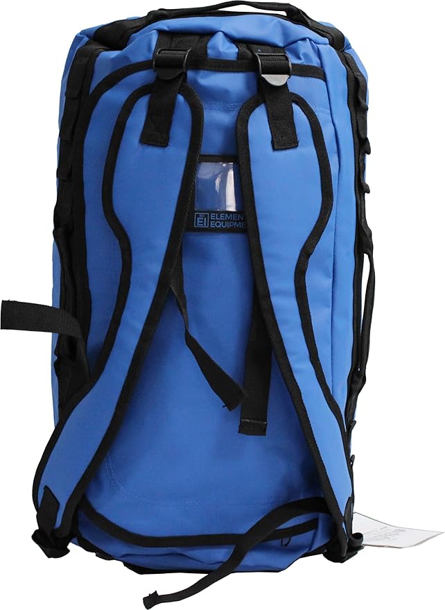 Element Equipment Trailhead Duffel Bag Shoulder Straps Waterproof Imperial Blue Small