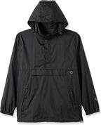 Outdoor Ventures Men's Rain Jacket Waterproof Lightweight Packable Rain Pullover for Hiking Golf Running