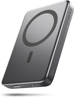 for Magsafe Battery Pack, 10000mAh Magnetic Portable Charger with USB-C 20W Fast Charging, Slim & Lightweight Wireless Power Bank for iPhone Air/17/16/15/14/13 Series, for Travel Cruise Essentials