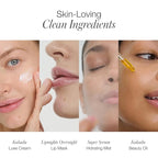 RMS Beauty Women's Skincare Secrets Set RMS Beauty Skincare Secrets Kit - Skin Care Set Kakadu Beauty Oil Kakadu Luxe Cream SuperSerum Hydrating Mist & Lipnights Lip Mask Beauty Present Sets