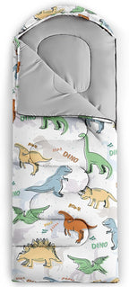 AILONEN Outer Space Astronaut Camping Sleeping Bags,Lightweight & Waterproof,3 Season Warm & Cool Weather,Cartoon Sleeping Bags for Kids,Boys Girls Travelling,Outdoors