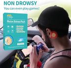 20ct Motion Sickness Patches Non Drowsy – Sea Sickness Patches for Cruise, Car, Airplane, and Other Travel – Waterproof Patch Hidden Behind Ear – Effect Lasts 72 Hours