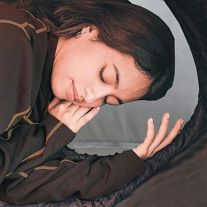 3 Pack Ultralight Inflatable Pillow Small Squared Flocked Fabric Air Pillow for Hiking,Camping,Traveling,Napping,Desk Rest, Beach Pillow Neck Lumbar Support(Gray)