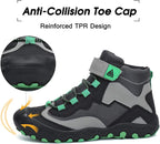 Mishansha Kids Hiking Boots Toddler Girls Boys Hiking Shoes Water-Resistant Anti-Collision Non-Slip Athletic Outdoor Trekking Boots