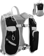 Running Vest for Women and Men, Hydration Running Backpack, Runners Vest, Hydration Vest for Walking, Marathon, Hiking