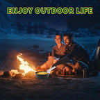 Camping Cookware Set, Non-Stick Lightweight Aluminum Camping Pot and Pan Set with Kettle for Backpacking, Hiking, Outdoor Cooking and Picnic