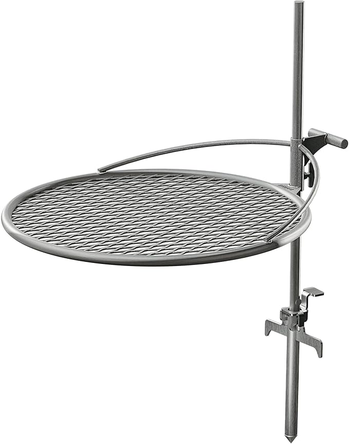 Outpost Grill 19 - Standalone Campfire Grate - Breeo X Series Accessory - Stainless Steel, Durable, USA Made - Campfire Grill Grate - Camping Cooking Rack with Carrying Bag - Fire Pit Accessories