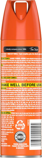 OFF! FamilyCare Insect & Mosquito Repellent Aerosol, Smooth and Dry Formula Bug Spray, Provides up to 6 Hours of Protection, 4 oz