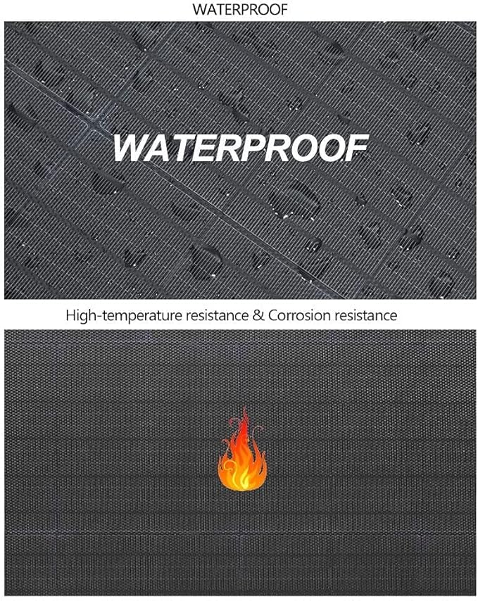 LensunSolar Flexible Solar Panel 125W 12V ETFE,42.9in x 23.2in Semi-Flexible Bendable Mono Solar Panel High Efficiency 125 Watt for RV Van Roof TopCamping Home Boat Marin