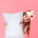 Utopia Bedding Youth Pillow (White, 2 Pack), 16x22 Kids Pillow for Sleeping, Soft and Breathable Cotton Blend Shell, Polyester Filling, Perfect for Kids Bed and Travel (Intended for Age 5 and up)