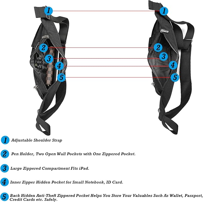 NICGID Sling Bag Chest Shoulder Backpack Crossbody Bags Casual Daypack for Men Women (Grey-013)