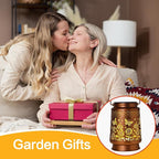 Solar Lanterns Outdoor Waterproof Garden Decor, Metal LED Garden Light,for Yard, Patio, Lawn, Tabletop, Pathway, Landscape,Walkway, Terrace, Balcony as Gifts for Mom Grandma Women(Butterfly)