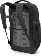 Osprey Ozone Laptop Backpack with Ventilated AirScape™ Backpanel - Lightweight Travel Backpack with 16” Laptop Sleeve - Carry-On Compatible Travel Bag for Men and Women, Black