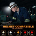 LED Headlamp Rechargeable Battery Powered Forehead 5 Light Mode 1000 High Lumen Usb C Waterproof Ultralight Head Lamp Headlights Electrician Tools Gift Night Work Flashlight Backpack Stuff