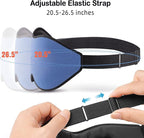 LitBear Sleep Masks, Light Blocking Eye Mask Sleeping for Women Men Side Sleeper, Soft 3D Comfortable Sleeping Mask with Adjustable Elastic Strap for Travel