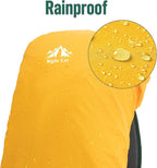 Night Cat Internal-frame Hiking Backpack: 30L Camping Backpack for Men Women Lightweight Waterproof Rain Cover Green