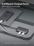 AFERIY Portable Power Station AF-P210 2048Wh | 2400W with 400W Solar Panel,AC Output with 120V,2400W,Solar Generator for Home Use,Outdoor Camping,Power Outage, Camping,Emergencies