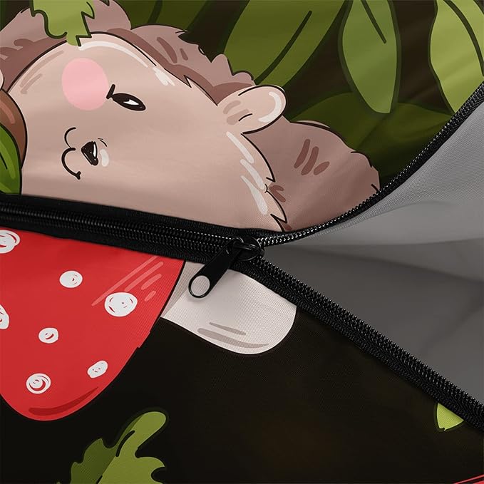 QOOMO Animals Camping Sleeping Bags,3 Season Warm & Cool Weather,Lightweight,Waterproof Sleeping Bags for Adults & Kids,Traveling,and Outdoors,Camping Gear Equipment