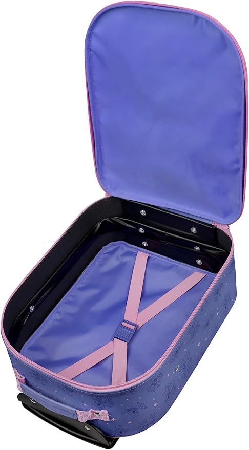 Undercover – Children's trolley – Spacious main compartment – Ideal travel companion – adjustable and lockable telescopic handle, Stitch, ca. 43 x 28,5 x 16 cm, Children's trolley with 2 wheels