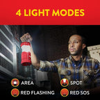 Eveready LED Camping Lantern 360 PRO (6-Pack), Super Bright Tent Lights, IPX4 Water Resistant LED Lanterns for Power Outage Hurricane Preparedness, (Batteries Included)