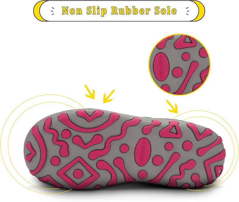 Mishansha Boy's Girl's Hiking Shoes Low Top Sneakers Outdoor Trekking Walking Climbing Running Shoes