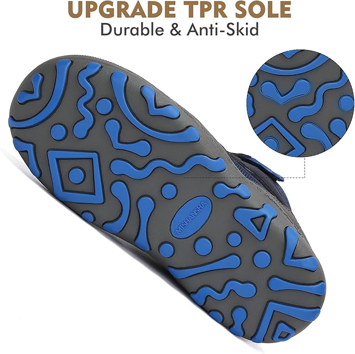 Mishansha Kids Hiking Boots Toddler Girls Boys Hiking Shoes Water-Resistant Anti-Collision Non-Slip Athletic Outdoor Trekking Boots