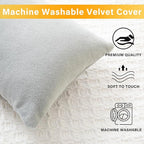 2 Pack Small Pillow, Memory Foam Mini Pillow 11 X 7 Inches for Travel, Sleeping, Nap and Neck, Knee, Lumbar Support, Tiny Cushion for Pet, Dogs (Grey)