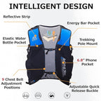 Azarxis Hydration Vest 2.5L Trail Pack Running Marathon Race Backpack Daypack for Outdoors Hiking Biking