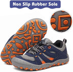 Mishansha Boy's Girl's Hiking Shoes Low Top Sneakers Outdoor Trekking Walking Climbing Running Shoes