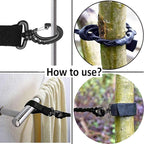 2 Pack Tri-Braided Cord Clothes Line Clothes Drying Rope Travel Clothesline Windproof Clothes Line for Longer Trips Where You Need to do Laundry in Your Room or Camping - No Hanger Needed
