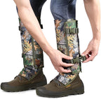QOGIR Snake Gaiters for Hunting: Durable Snake Guards, Snake Gaiter Leggings for Men & Women, Snake Bite Protection for Lower Legs, Snake Proof Gaiters with Adjustable Size