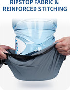 ECOHUB 7 Set Packing Cubes Tear-Resistant Luggage Packing Organizers with Number Icon for Travel Accessories Luggage Suitcase Machine Washable Packing Cubes (Grey)