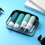 16 Pack Travel Bottles for Toiletries, TSA Approved Silicone Travel Containers jar for Toiletries, Leak Proof Refillable Liqus Shampoo And Conditioner Traveler Essentials toiletry Bottles
