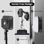 Rechargeable Tent Light, 5 Light Modes & Stepless Dimming, with Magnetic Base & Hook, IP65, Electric Lantern for Camping/Outdoor/Home/Hiking.