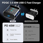 45W USB C Super Fast Charger Type C Charger Fast Charging Android Phone Charger Block with 8FT Type C Charging Cable for Samsung Galaxy S26 Ultra/S26/S26+/S25/S25 Ultra/S25+/S24 Ultra/S23 Ultra/S22