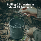 Fire Maple Petrel Portable Stove Ultralight Cooking System, with a Lightweight, Fast Boiling Function, Precise Double Tick Design, for Outdoors, Camping and Traveling