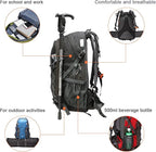 Diamond Candy Waterproof Hiking Backpack for Men and Women, Lightweight Day Pack for Travel Camping