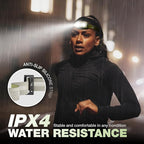 Mossy Oak 600 Lumens Rechargeable Headlamp, Lightweight LED Headlight with White & Red Light, Waterproof Head Lamp with Non-Slip Band, Dimmable & Memory Function for Camping, Running, Hiking, Outdoor