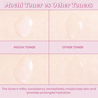 TONYMOLY Wonder Ceramide Mochi Milky Toner – 5,000 ppb Ceramide Barrier Repair Toner for Dry & Sensitive Skin – Hydrating Korean Glass Skin Essence, 16.9 fl oz / 500ml Value Size