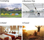 Sleeping Bag Liner Lightweight Compact Sleeping Bag Sack Portable Clean Travel Sheet Camping Sleep Sheet for Backpacking Hotel Hiking